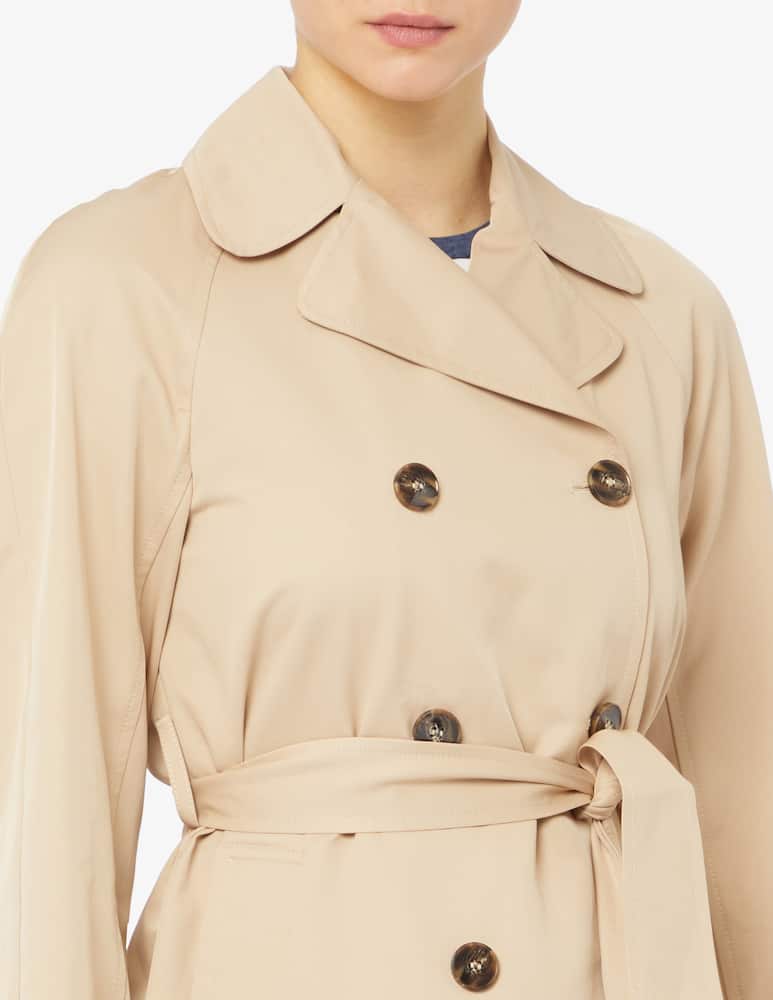 rinascente EMME West short trenchcoat