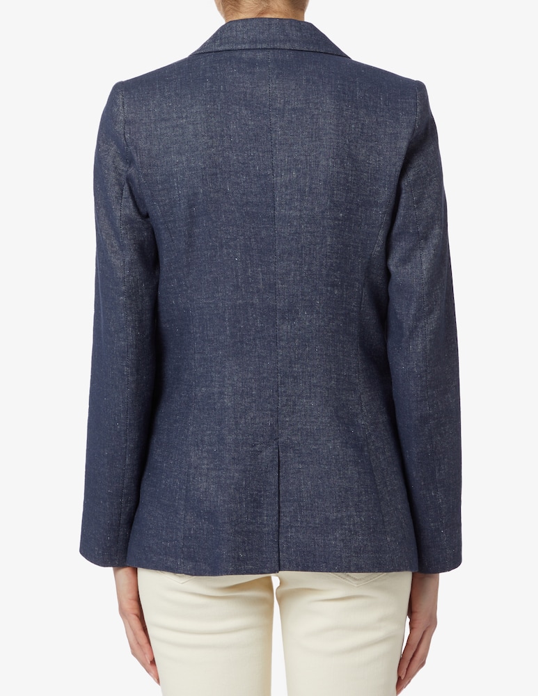 EMME Blazer in misto lino Iesi - immagine 3 EMME Blazer in misto lino Iesi - immagine 3
