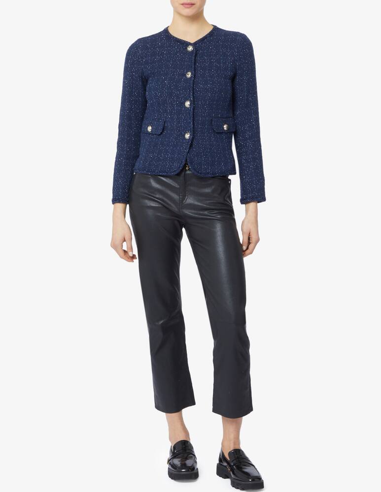 rinascente EMME Giacca Lilla con bottoni dorati