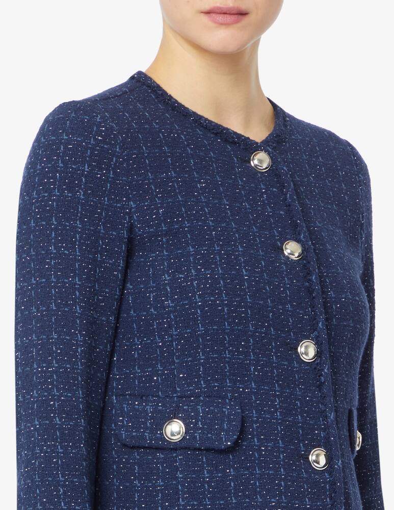 rinascente EMME Giacca Lilla con bottoni dorati