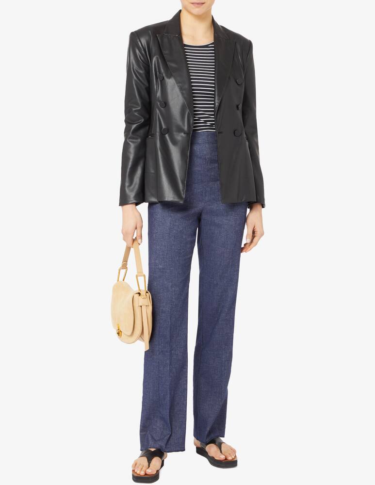 EMME Oxiria linen blend trousers - picture 2 EMME Oxiria linen blend trousers - picture 2