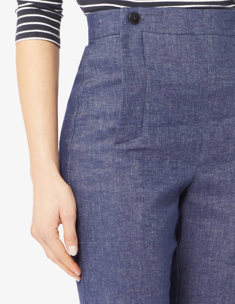 EMME Oxiria linen blend trousers - picture 4 EMME Oxiria linen blend trousers - picture 4