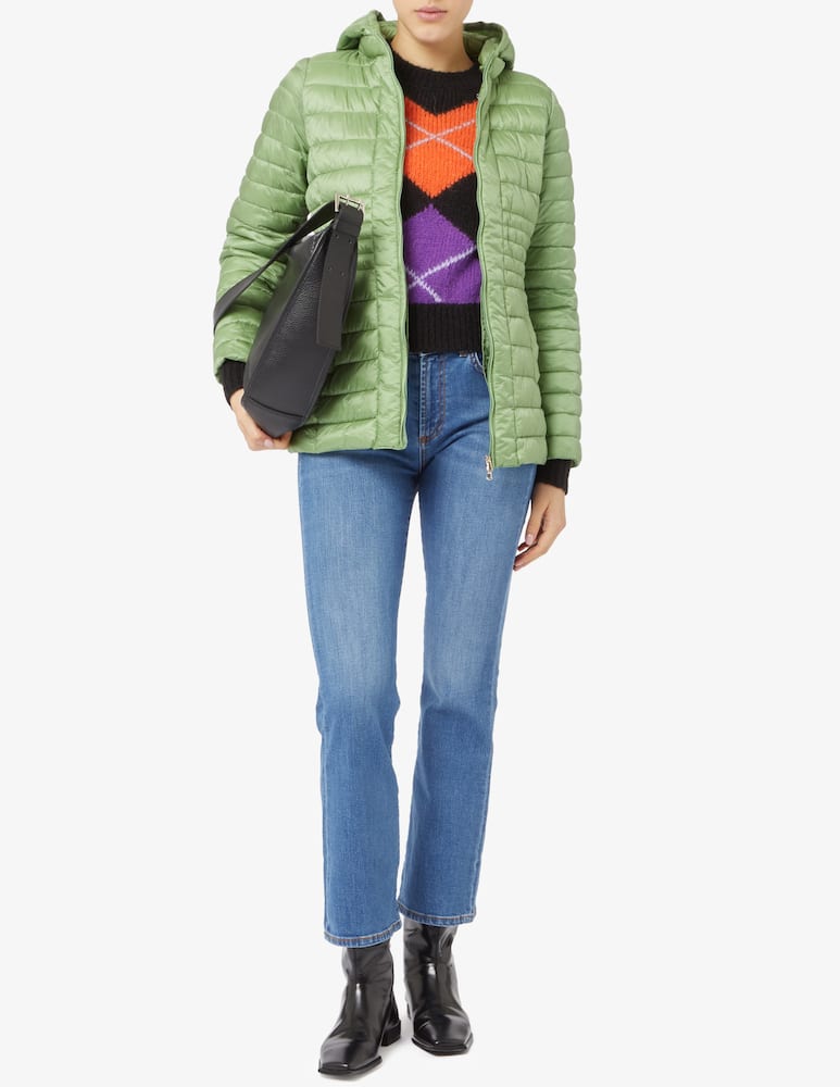 rinascente EMME Acanto hooded down jacket