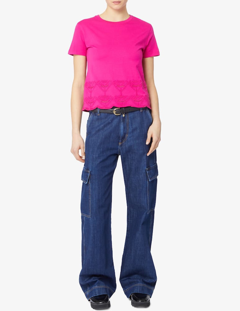 rinascente EMME T-shirt in cotone Nets