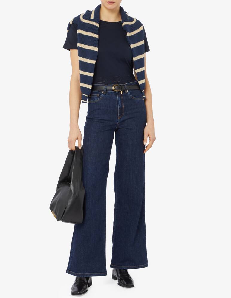 rinascente EMME Nets cotton t-shirt