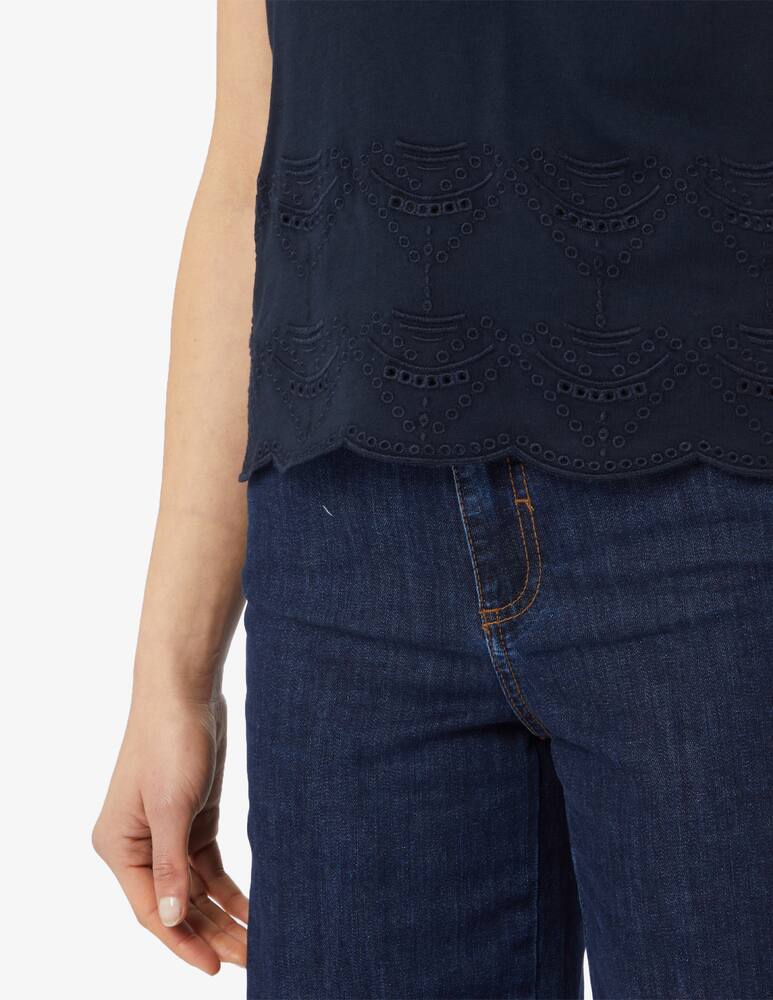 rinascente EMME Nets cotton t-shirt