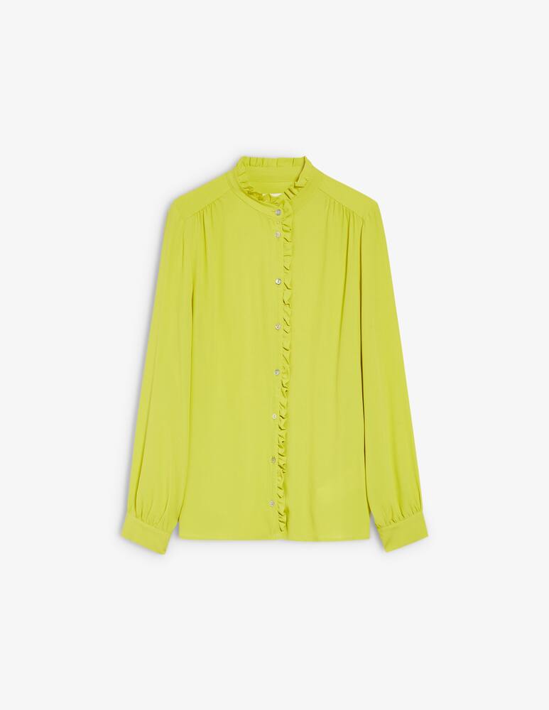 rinascente iBlues Camicia scollo a corea rouches Papero