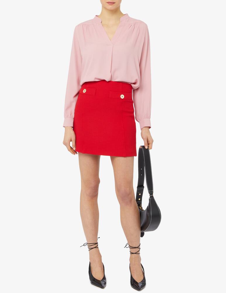 iBlues Blusa scollo a v corea Abile - immagine 2