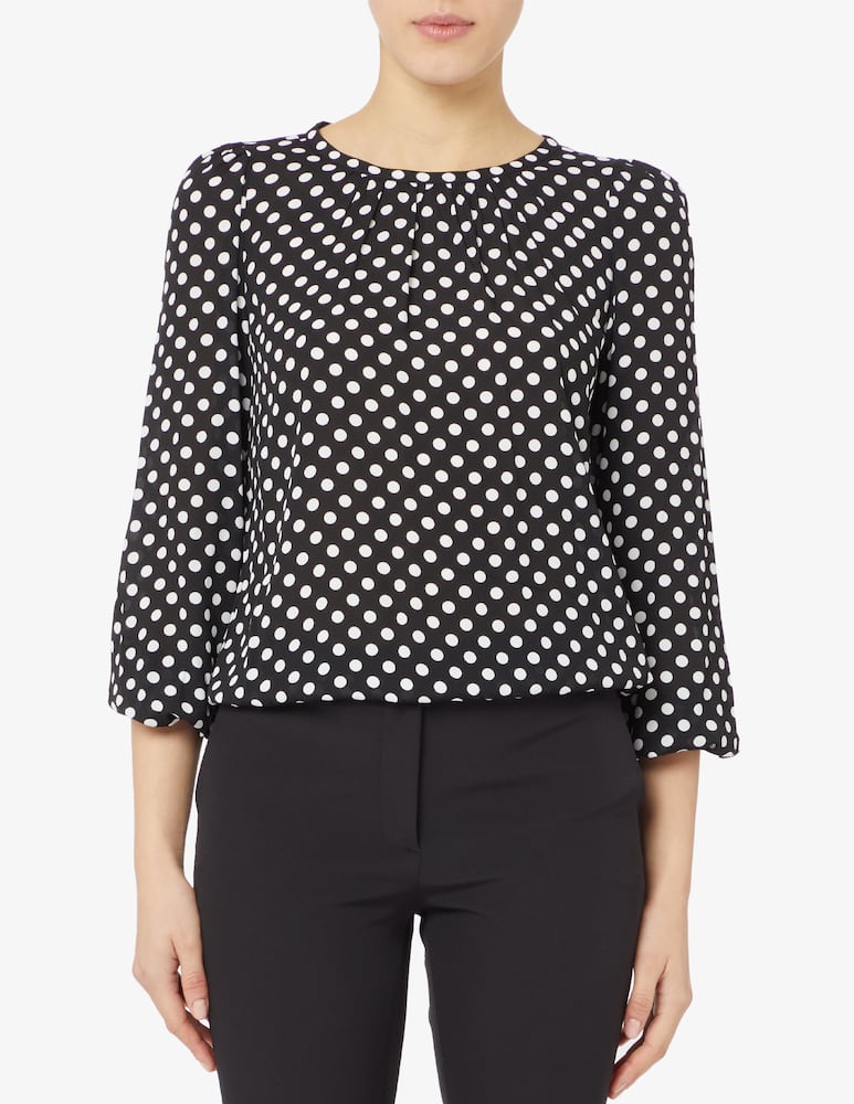 iBlues USA polka dot print blouse - picture 1 iBlues USA polka dot print blouse - picture 1