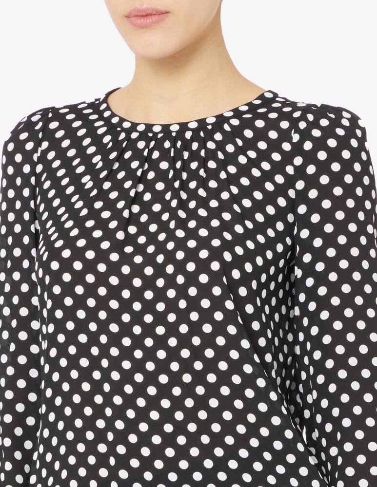 iBlues USA polka dot print blouse - picture 4 iBlues USA polka dot print blouse - picture 4