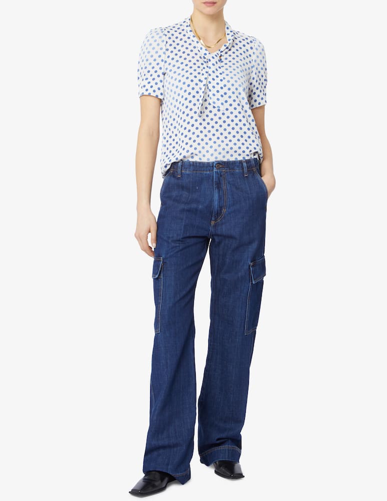 rinascente iBlues Abro heart print blouse