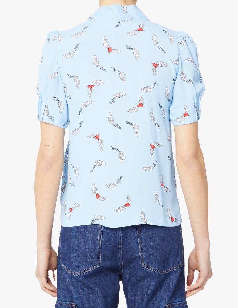 rinascente iBlues Blusa stampa cuoreali Abro