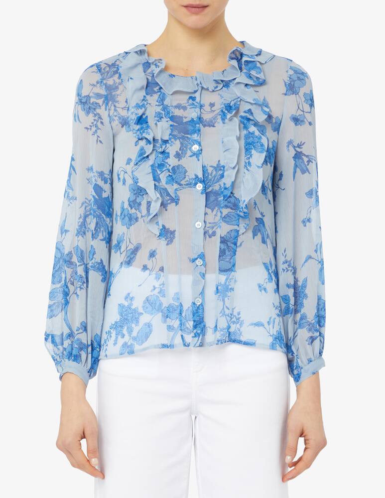 iBlues Camicia stampa fiori Iside - immagine 1 iBlues Camicia stampa fiori Iside - immagine 1