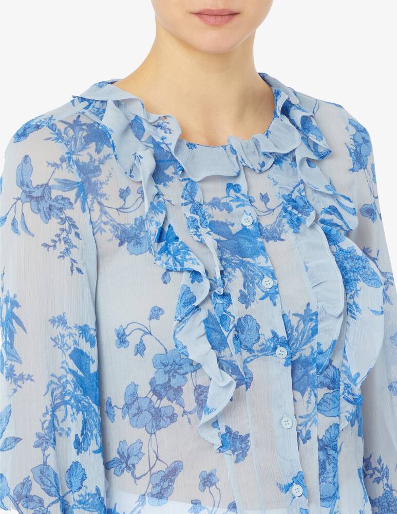 rinascente iBlues Iside flower print shirt