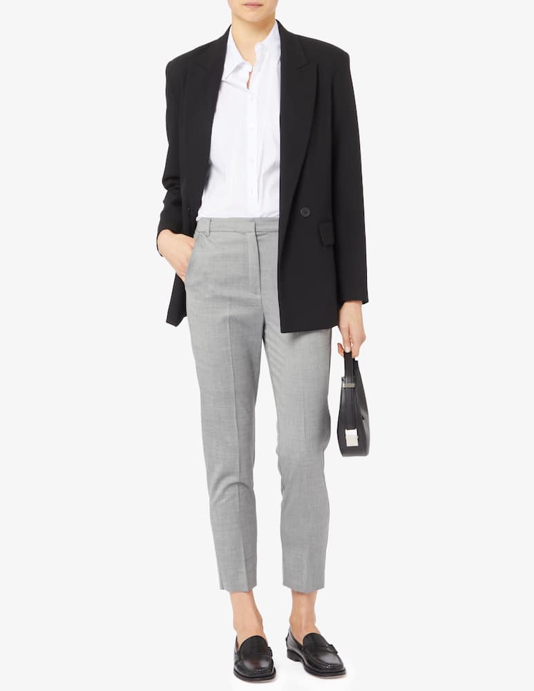 rinascente iBlues Medea1 melange cigarette trousers