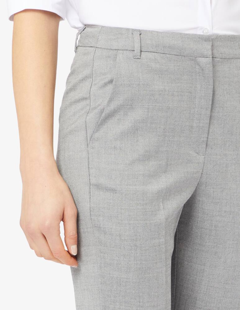 rinascente iBlues Medea1 melange cigarette trousers