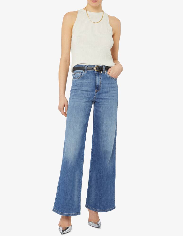 iBlues Pantaloni denim palazzo Nina - immagine 2 iBlues Pantaloni denim palazzo Nina - immagine 2