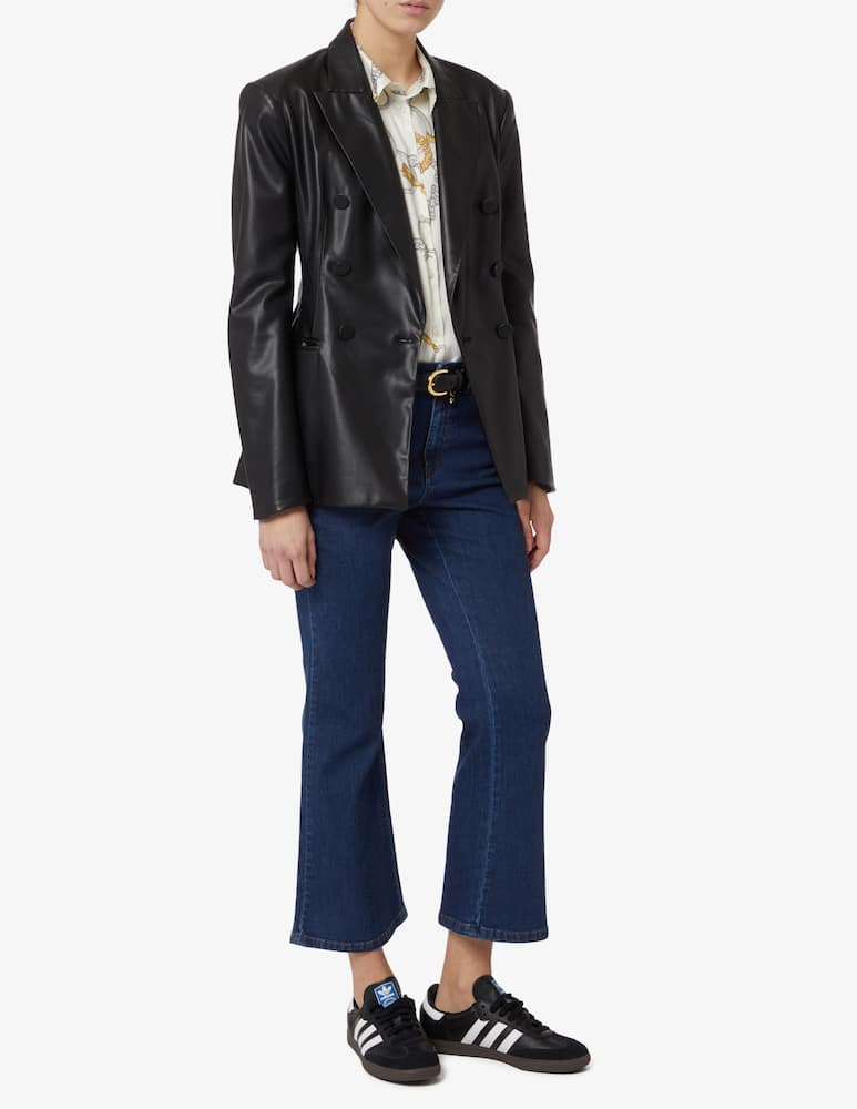 rinascente iBlues Luna crop trumpet jeans