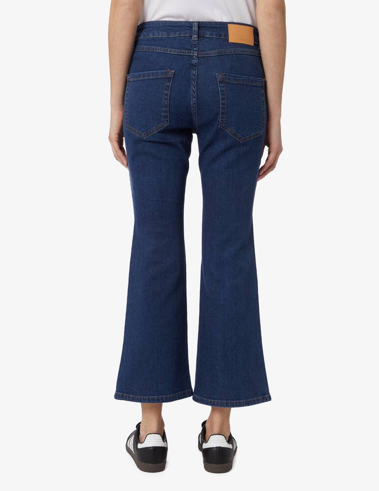 rinascente iBlues Luna crop trumpet jeans