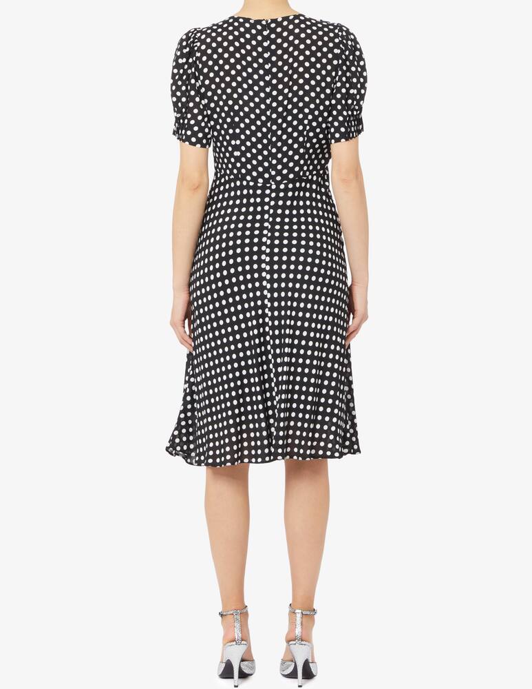 rinascente iBlues Sesamo polka dot short sleeve dress