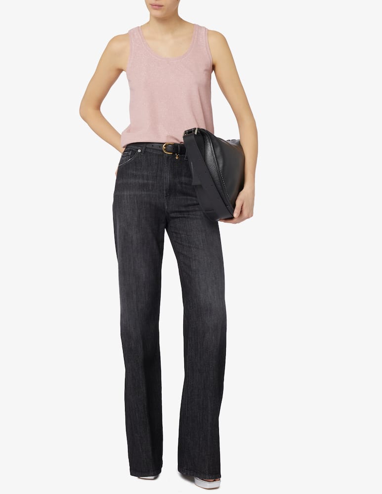 rinascente iBlues Top a costina lurex Estro 