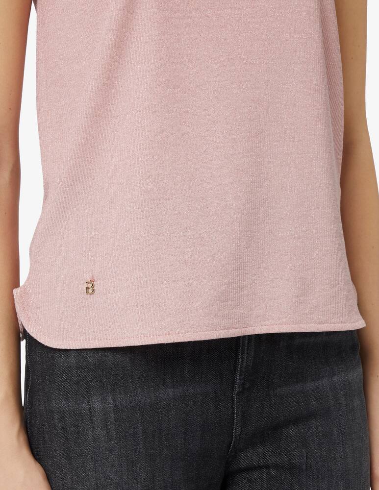 rinascente iBlues Top a costina lurex Estro 