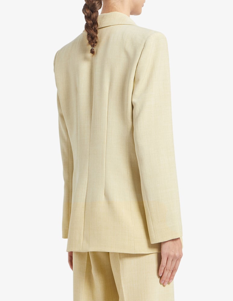 rinascente Marella Vaimy double-breasted melange blazer