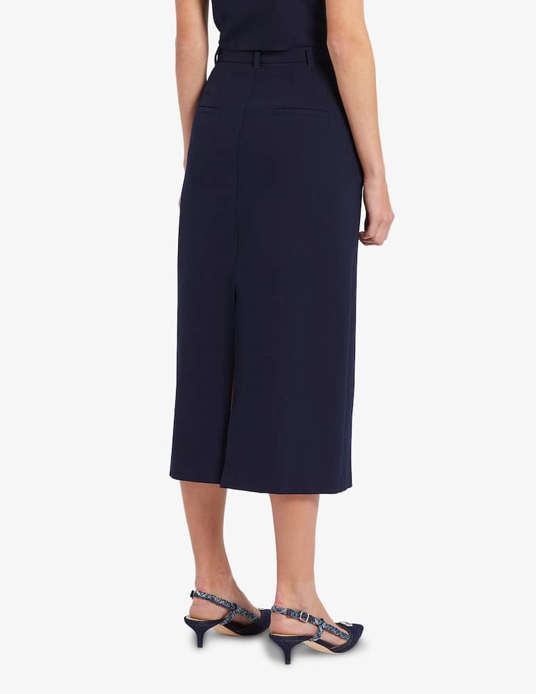 rinascente Marella Walter front slit midi skirt