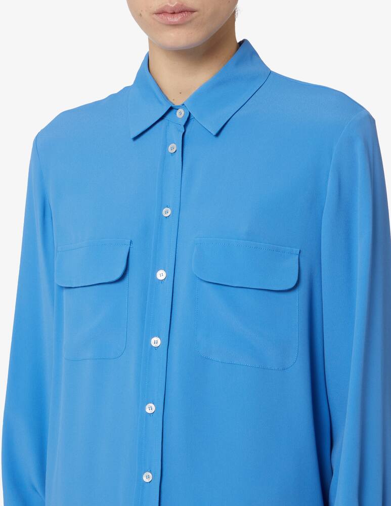 rinascente Marella Camicia taschino seta mix Ferrara