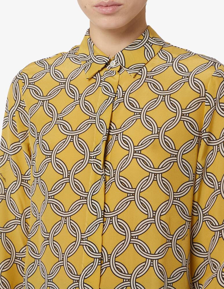 rinascente Marella Camicia stampa seta mix Goccia