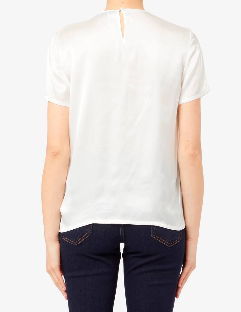 rinascente Marella Hobby shiny satin blouse