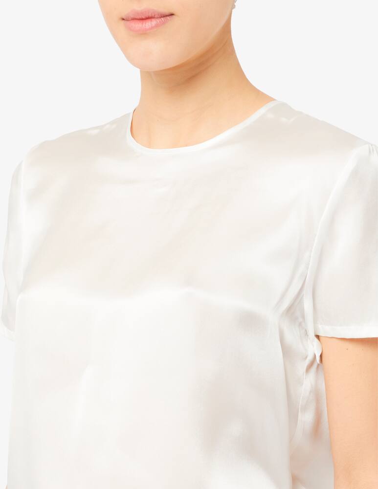 rinascente Marella Hobby shiny satin blouse