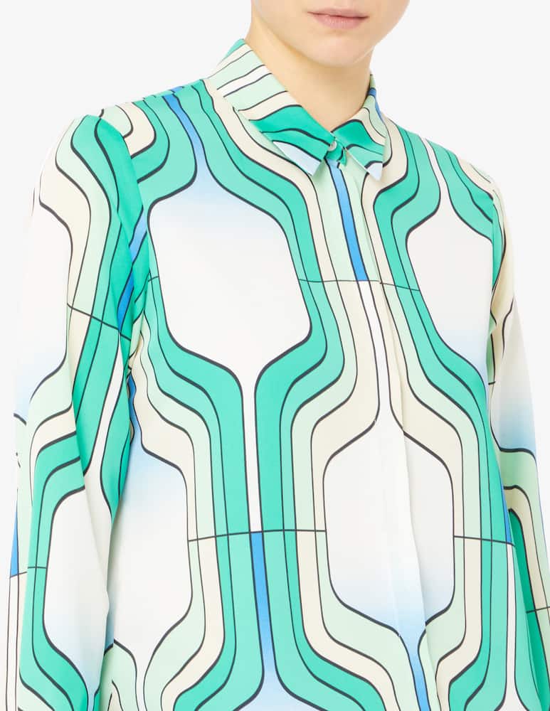 rinascente Marella Camicia classic stampa colorata Sirena
