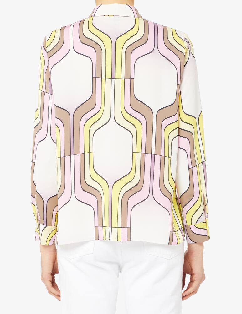rinascente Marella Classic shirt with colorful Mermaid print