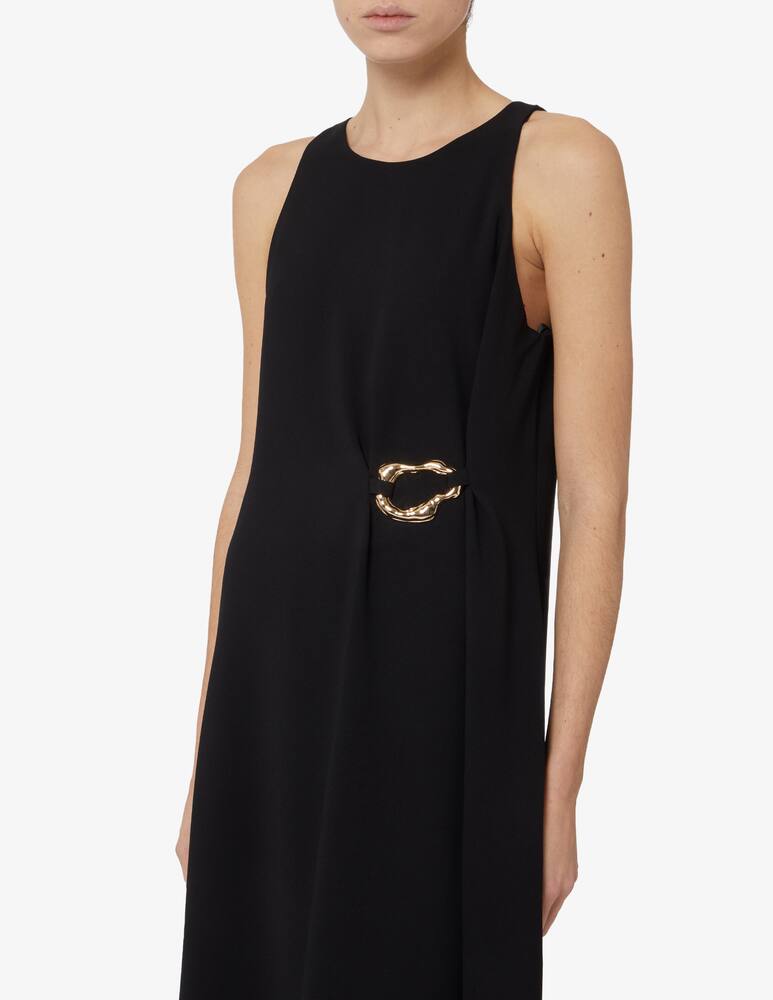 rinascente Marella Vestito lungo fibbia oro 365 Battage