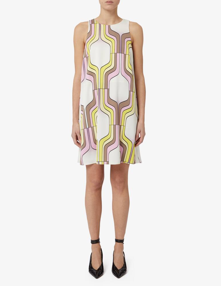 Marella Vestito tubino stampa colorata Agordo - immagine 1 Marella Vestito tubino stampa colorata Agordo - immagine 1