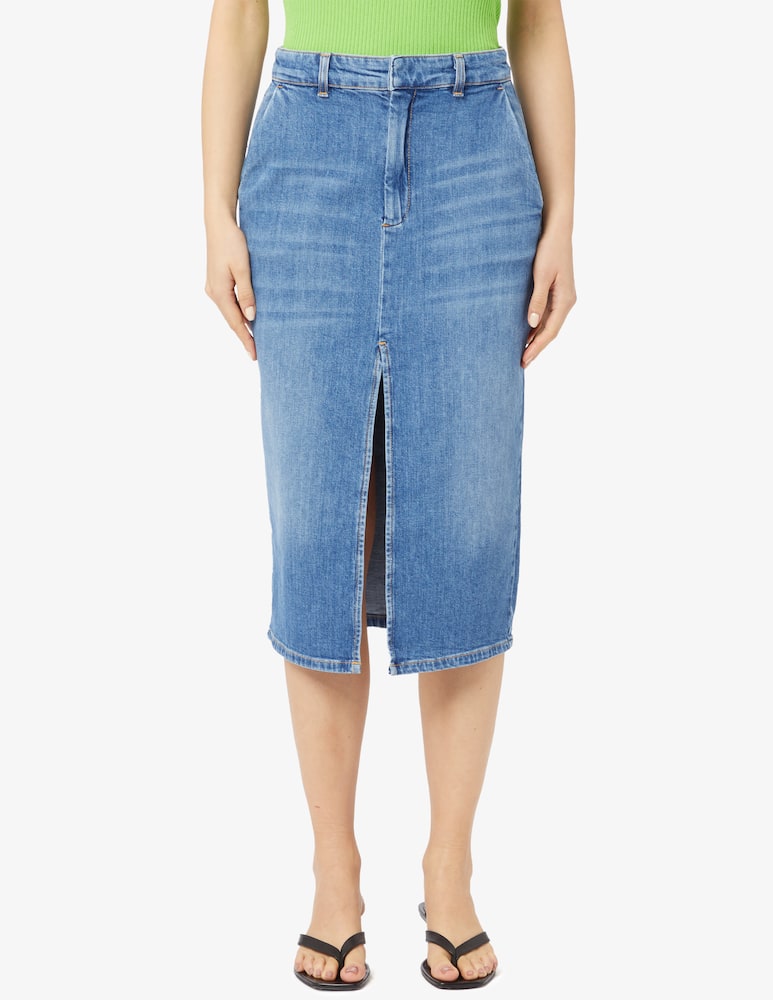 Marella Gonna longuette denim Cast - immagine 1 Marella Gonna longuette denim Cast - immagine 1