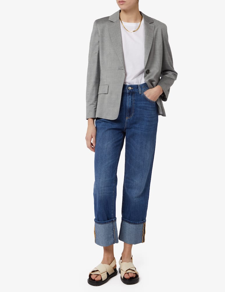 Marella Turn-up mom jeans - picture 2 Marella Turn-up mom jeans - picture 2