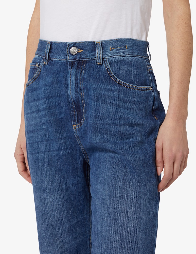 rinascente Marella Jeans mom risvoltone