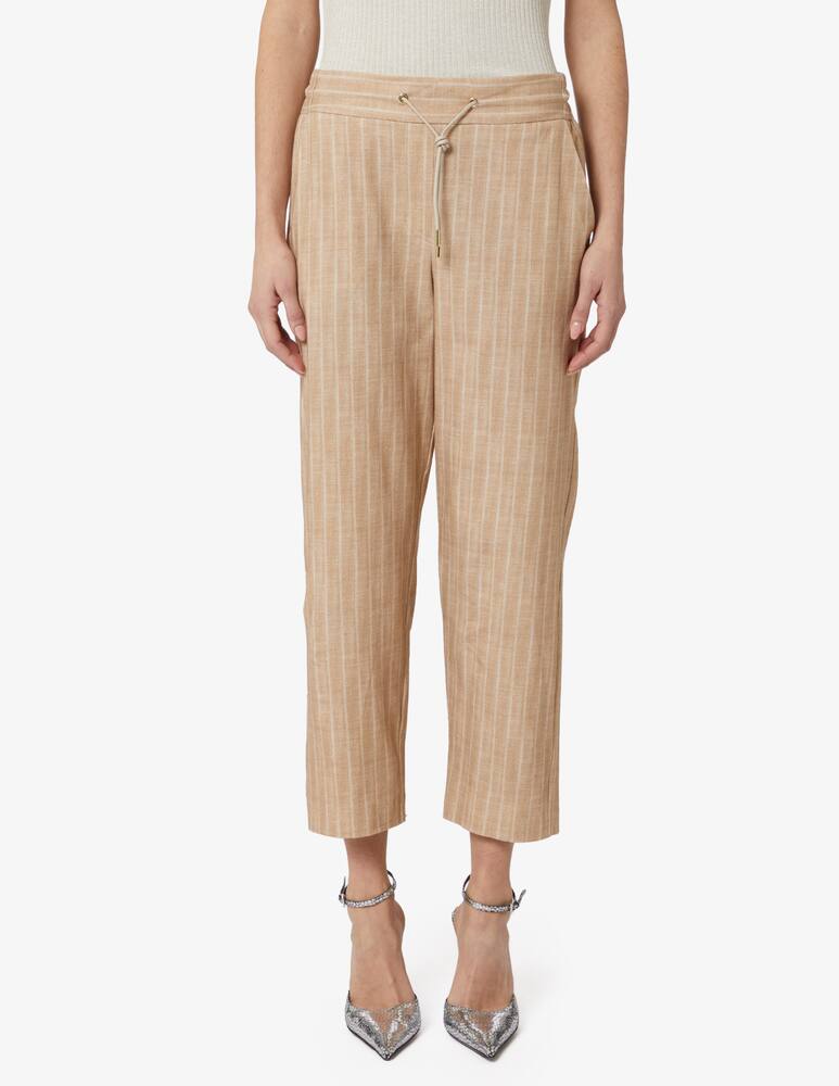 Marella Pantaloni coulisse gessato Lodi - immagine 1 Marella Pantaloni coulisse gessato Lodi - immagine 1