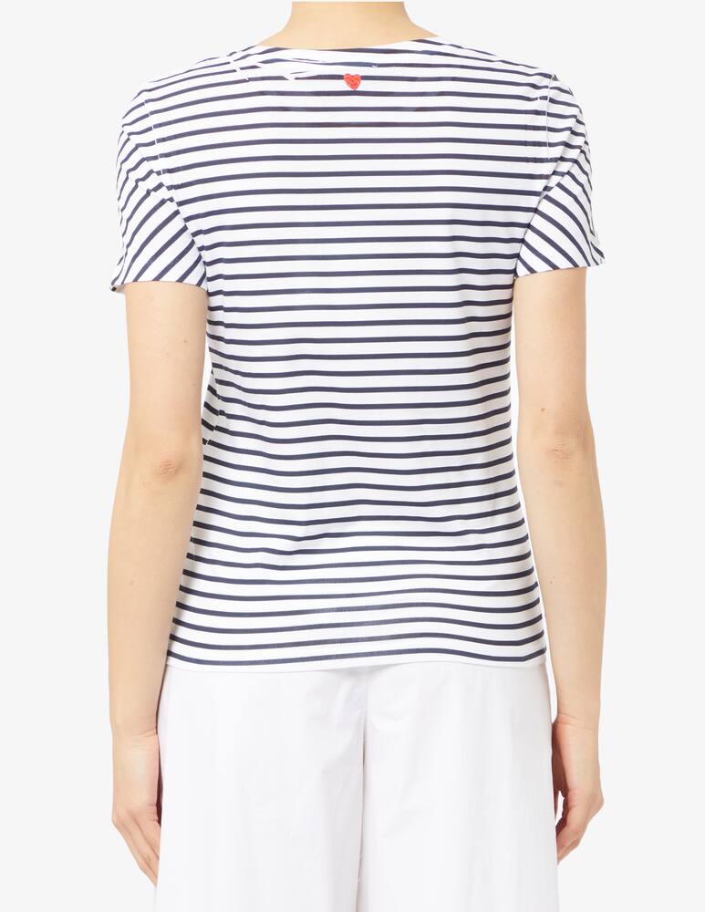 rinascente Marella T-shirt stampine Branca
