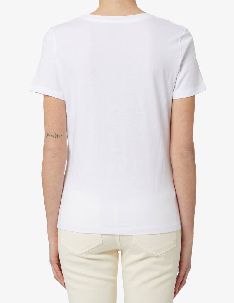 rinascente Marella T-shirt stampine Branca