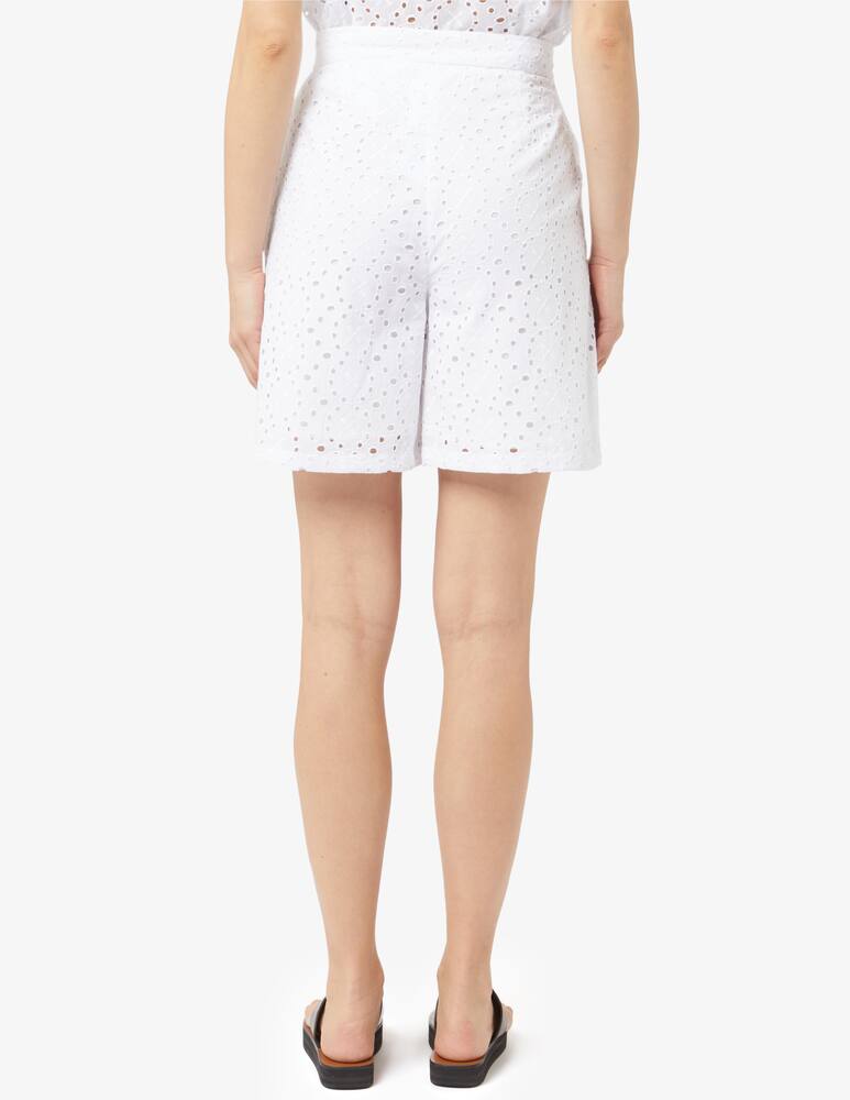 rinascente EMME Green cotton shorts