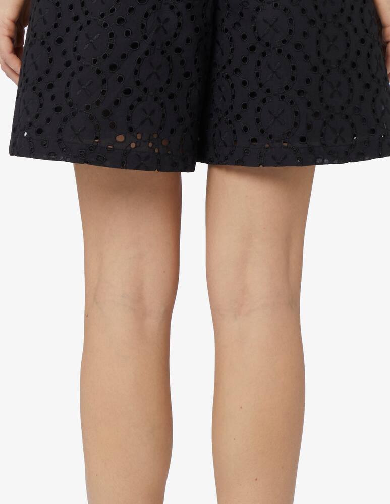 rinascente EMME Green cotton shorts