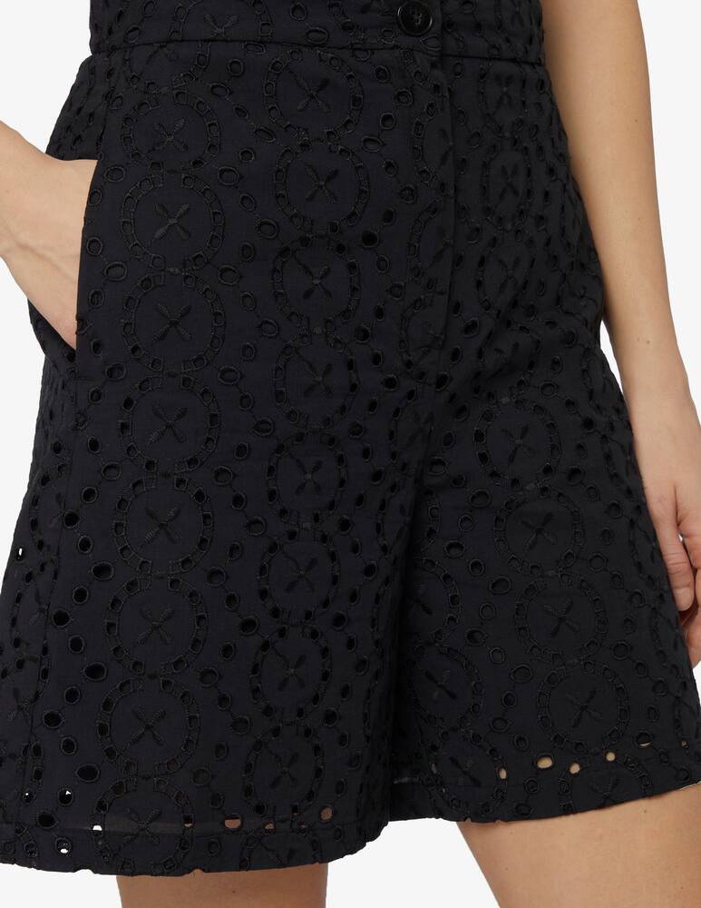 rinascente EMME Green cotton shorts