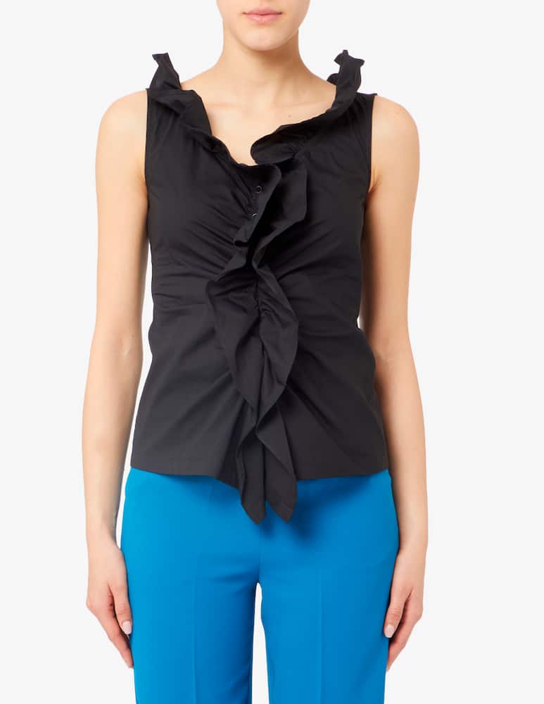 EMME Top in misto cotone Angolo - immagine 1 EMME Top in misto cotone Angolo - immagine 1