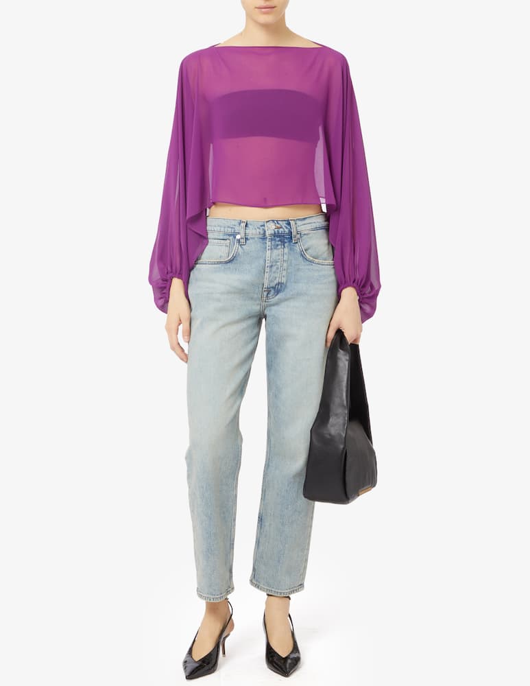 rinascente EMME Blusa a manica lunga Bianca