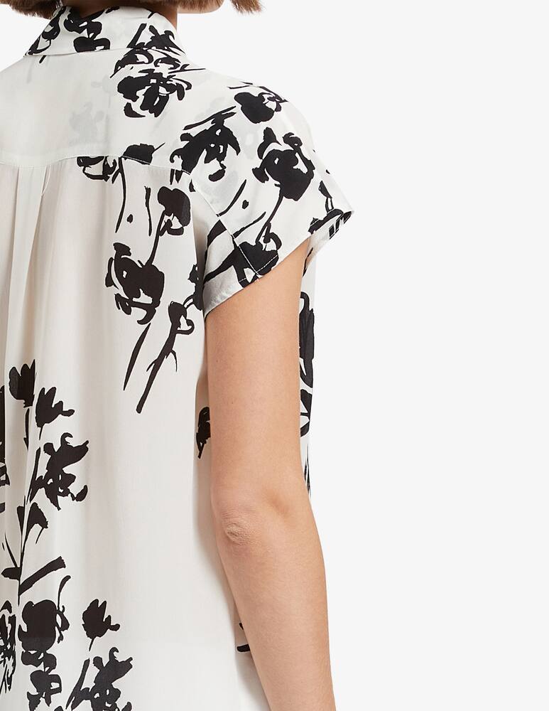 rinascente Marella Camicia stampa fiori seta Mister