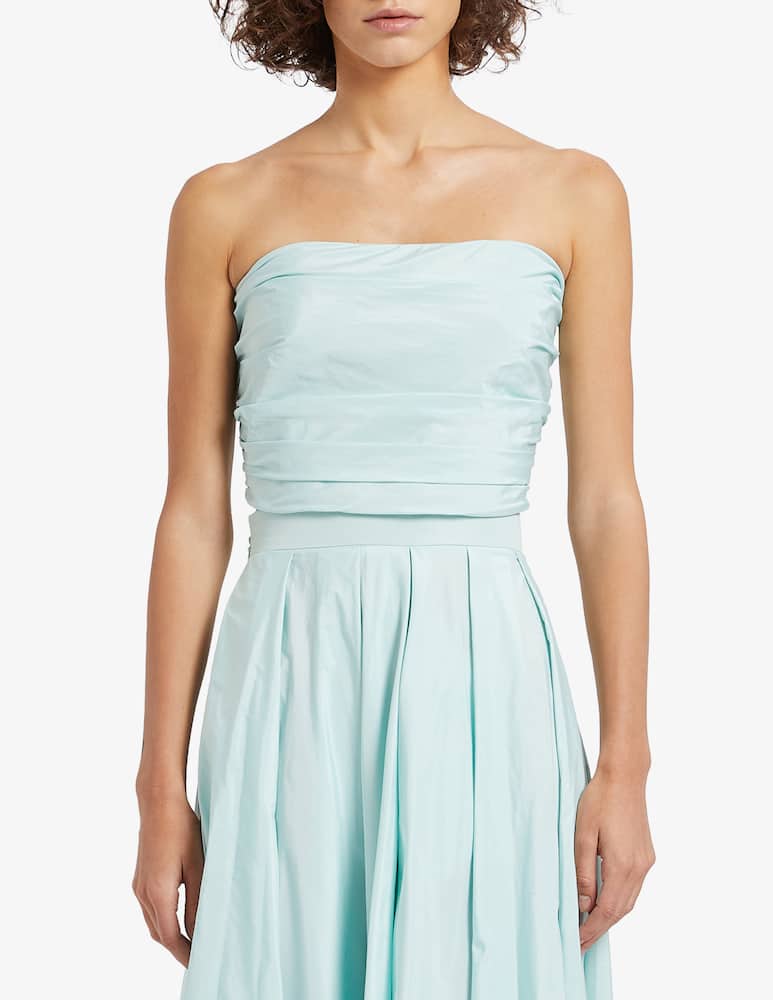 Marella Bustier tafeta arricciato Diction1 - immagine 1