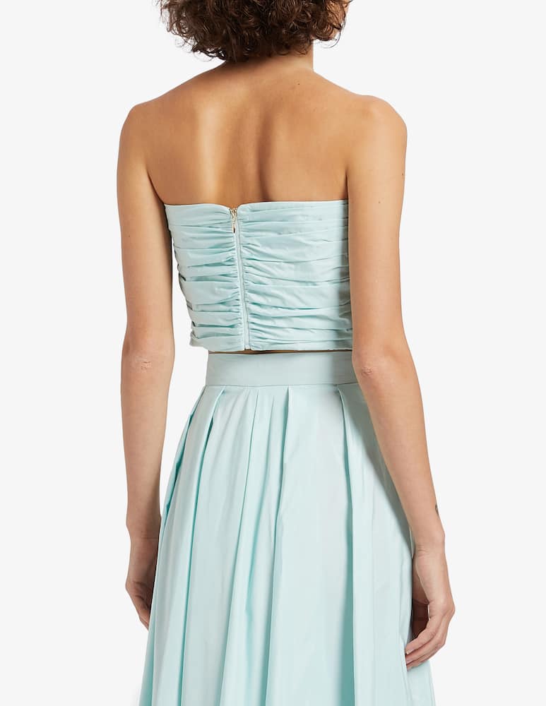Marella Bustier tafeta arricciato Diction1 - immagine 2